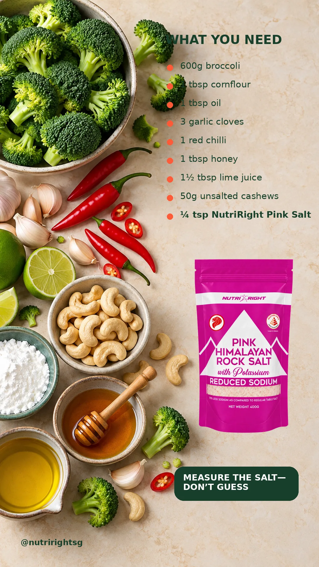 Crispy Chilli-Garlic Broccoli — ingredients (slide 2 of 7)