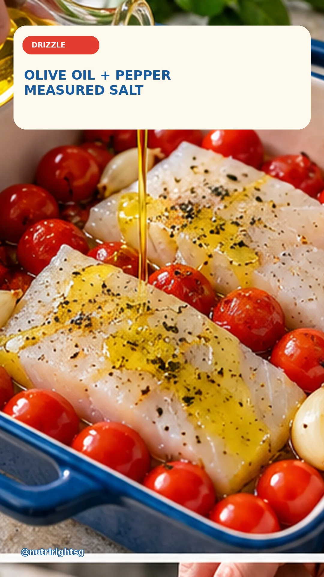 Tomato-Basil Baked Fish — cooking step (slide 4 of 7)